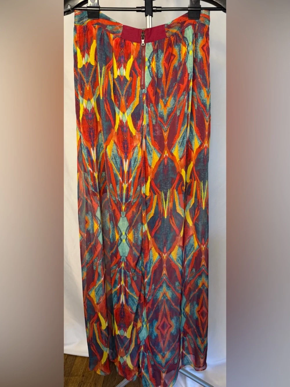 Alice + Olivia Miabella Maxi Skirt Size 6 sheer lightweight euc - Picture 2 of 9